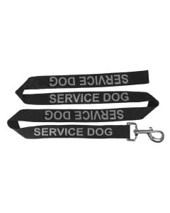 Reflective Service Dog Leash 1" x 2 feet