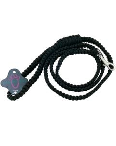 Paw Brothers 6' Tactical Cord Cobra Weave Lead Black