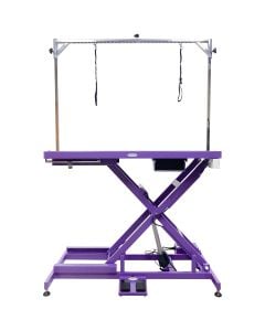 Paw Brothers Pro Low-Low Super Electric Grooming Table - Purple