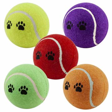 4'' Tennis Balls for Dogs - Assorted Colors