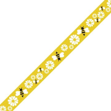 Busy Bee Printed Pet Ribbon