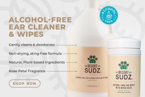 Desert Sudz Ear Cleaner Product Info